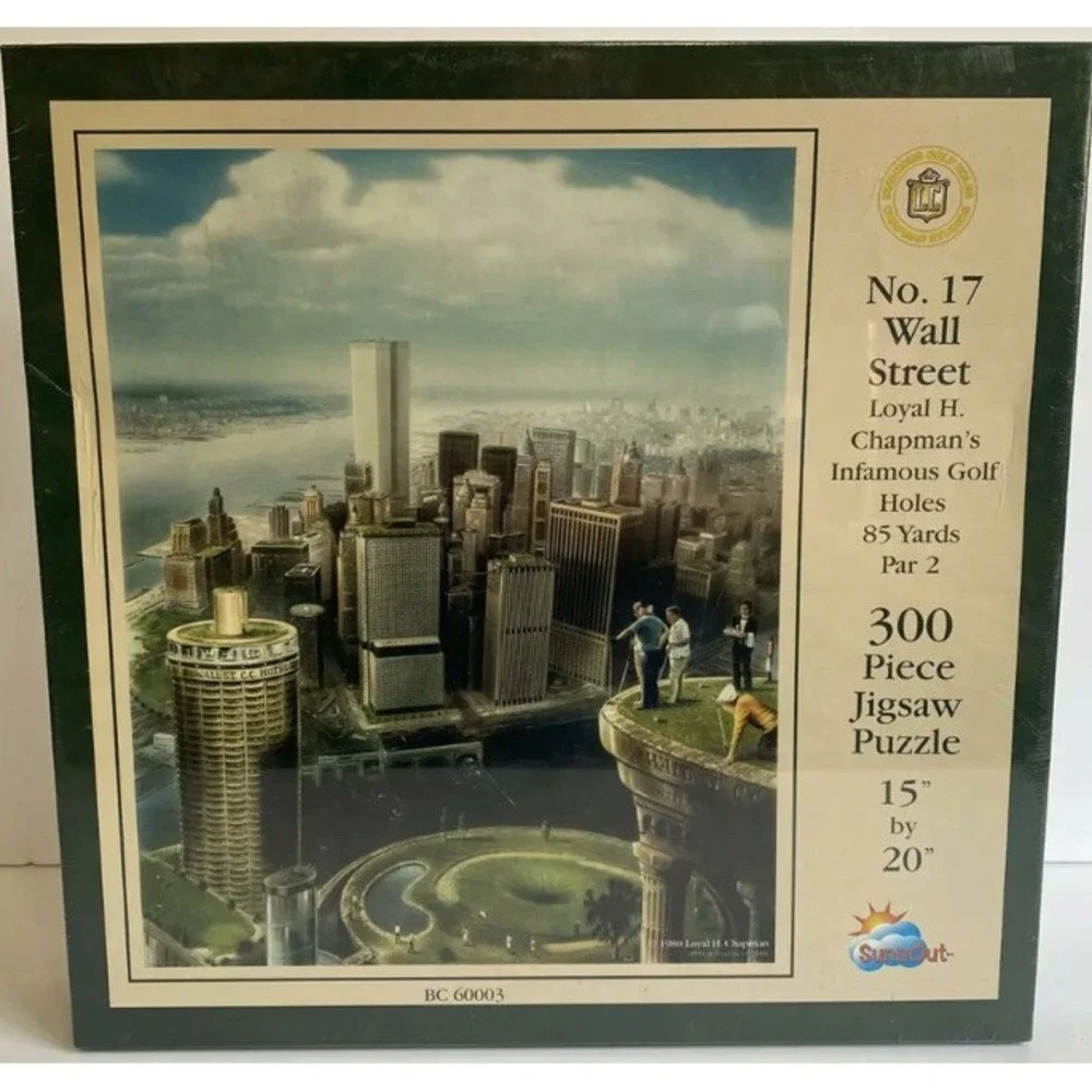 No. 17 Wall Street Puzzle‎ by Loyal H. Chapman featuring TWIN TOWERS 300 pieces